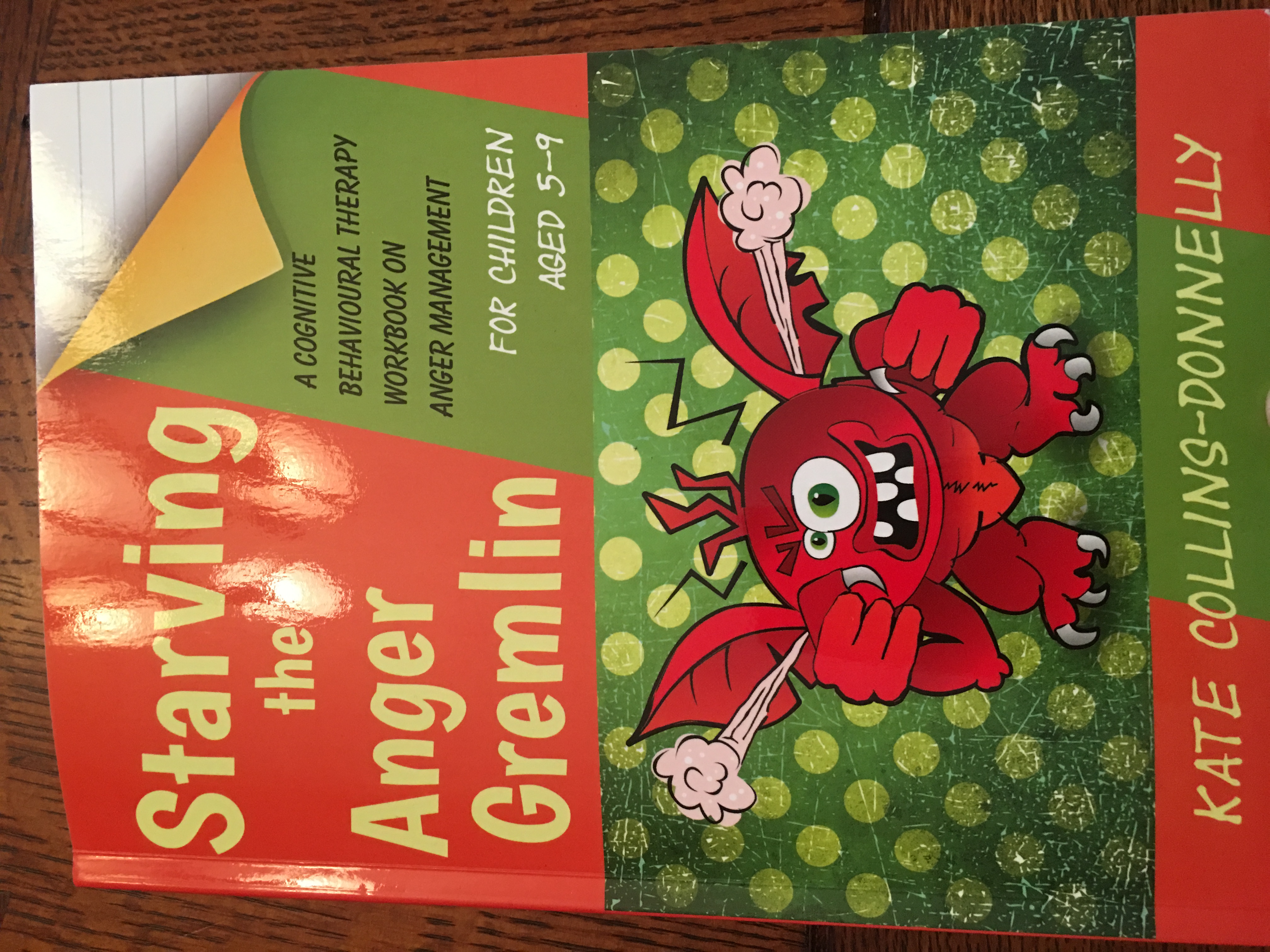 Starving the Anger Gremlin CBT workbook